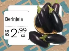 Oferta de Berinjela por R$2,99 em Supermercado Dalben