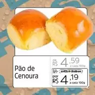 Oferta de Pão De Cenoura por R$4,19 em Supermercado Dalben