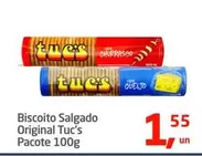 Oferta de Original - Biscoito Salgado por R$1,55 em Tenda Atacado