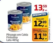 Oferta de Pêssego Em Calda por R$13,59 em Tenda Atacado