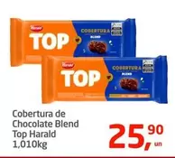 Oferta de Harald - Cobertura De Chocolate Blend Top por R$25,9 em Tenda Atacado