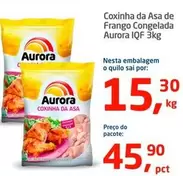 Oferta de De   - Coxinha Da Asa De Frango Congelada IQF 3kg por R$45,9 em Tenda Atacado