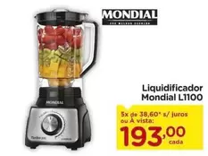 Oferta de Mondial - Liquidificador L1100 por R$193 em Carrefour