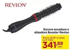 Oferta de Revlon - Escova Secadora E Alisadora Booster por R$341,89 em Carrefour