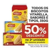 Oferta de Vitarella - Todos Os Biscoitos Sabores E Tipos em Carrefour