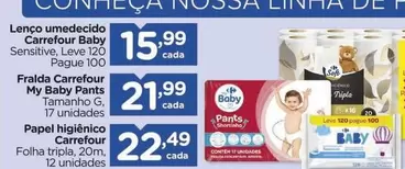 Oferta de Carrefour - Lenco Umedecido por R$15,99 em Carrefour