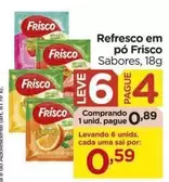 Oferta de Frisco - Refresco Em Pó por R$0,89 em Carrefour