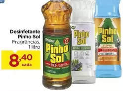 Oferta de Pinho Sol - Desinfetante por R$8,4 em Carrefour