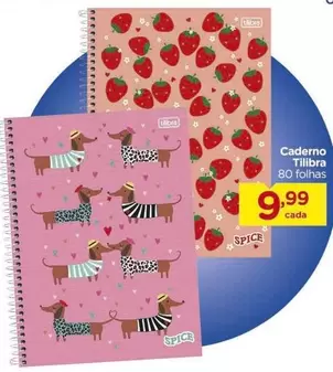 Oferta de Tilibra - Caderno por R$9,99 em Carrefour