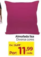 Oferta de Lisa - Almofada Lisa por R$11,99 em Carrefour