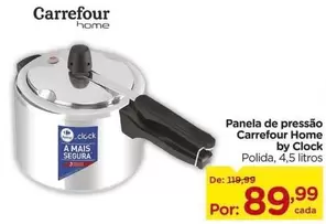 Oferta de Carrefour - Panela De Pressão por R$89,99 em Carrefour