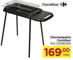 Oferta de Carrefour - Churrasqueira por R$169 em Carrefour