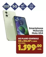 Oferta de Camera - Smartphone Moto G54 por R$1599 em Carrefour