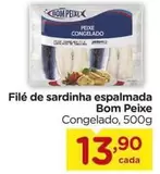 Oferta de Bom Peixe - Filé De Sardinha Espalmada por R$13,9 em Carrefour