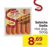 Oferta de Sadia - Salsicha por R$8,69 em Carrefour