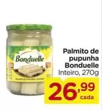 Oferta de Bonduelle - Palmito De Pupunha por R$26,99 em Carrefour