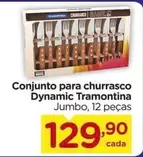 Oferta de Tramontina - Conjunto Para Churrasco Dynamic por R$129,9 em Carrefour