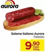 Oferta de Aurora - Salame Italiano por R$9,9 em Carrefour