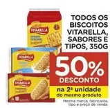 Oferta de Vitarella - Todos Os Biscoitos Sabores E Tipos em Carrefour