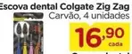 Oferta de Colgate - Escova Dental Zig Zag por R$16,9 em Carrefour