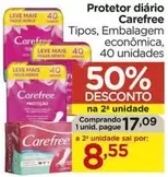 Oferta de Carefree - Protetor Diário por R$17,09 em Carrefour