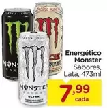 Oferta de Monster - Energético por R$7,99 em Carrefour