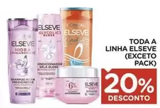 Oferta de L'Oréal - Toda A Linha Elseve (Exceto Pack) em Carrefour