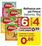 Oferta de Frisco - Refresco Em Pó por R$0,99 em Carrefour