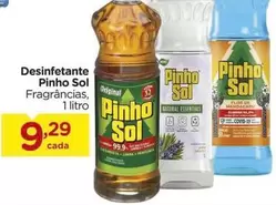 Oferta de Pinho Sol - Desinfetante por R$9,29 em Carrefour