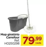 Oferta de Carrefour - Mop giratório por R$79,99 em Carrefour