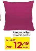 Oferta de Lisa - Almofada Lisa por R$12,49 em Carrefour