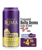 Oferta de BELLA - Coquetel Roma por R$5,49 em Super Muffato