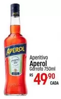 Oferta de Aperol - Aperitivo por R$49,9 em Super Muffato