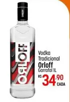 Oferta de Orloff - Vodka Tradicional por R$34,9 em Super Muffato