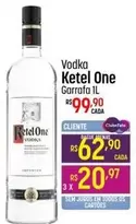 Oferta de One - Vodka por R$99,9 em Super Muffato