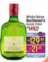 Oferta de Buchanan´s - Whisky Deluxe por R$149,9 em Super Muffato