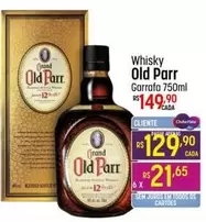 Oferta de Old Parr - Whisky por R$149,9 em Super Muffato