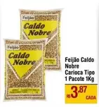 Oferta de Nobre - Feijão Caldo por R$3,87 em Max Atacadista