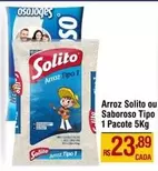 Oferta de Solito - Arroz Olio Ou Saboroso Tipo 1 Pacote por R$23,89 em Max Atacadista