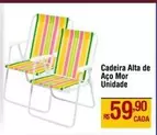 Oferta de Mor - Cadeira Alta De Aço por R$59,9 em Max Atacadista