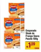 Oferta de Seara - Empanado Steak De Frango por R$1,59 em Max Atacadista