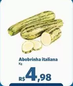 Oferta de Abobrinha Italiana por R$4,98 em Sam's Club