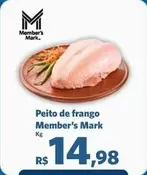 Oferta de De   - Peito De Frango por R$14,98 em Sam's Club