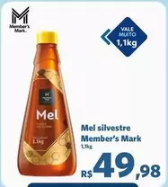 Oferta de Vale - Mel Silvestre por R$49,98 em Sam's Club