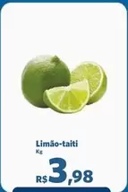 Oferta de Limão-taiti por R$3,98 em Sam's Club