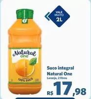 Oferta de Natural one - Suco Integral por R$17,98 em Sam's Club