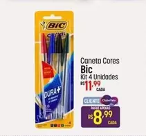 Oferta de Bic - Caneta Cores por R$11,99 em Super Muffato