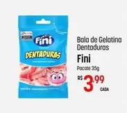 Oferta de Fini - Bala De Gelatina Dentaduras por R$3,99 em Super Muffato