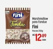 Oferta de Fini - Marshmallow Para Fondue por R$12,89 em Super Muffato