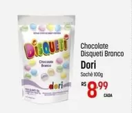 Oferta de Dori - Chocolate Disqueti Branco por R$8,99 em Super Muffato